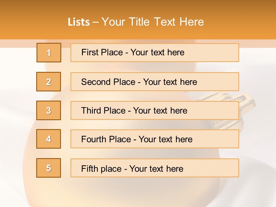 Ball Winter Star PowerPoint Template