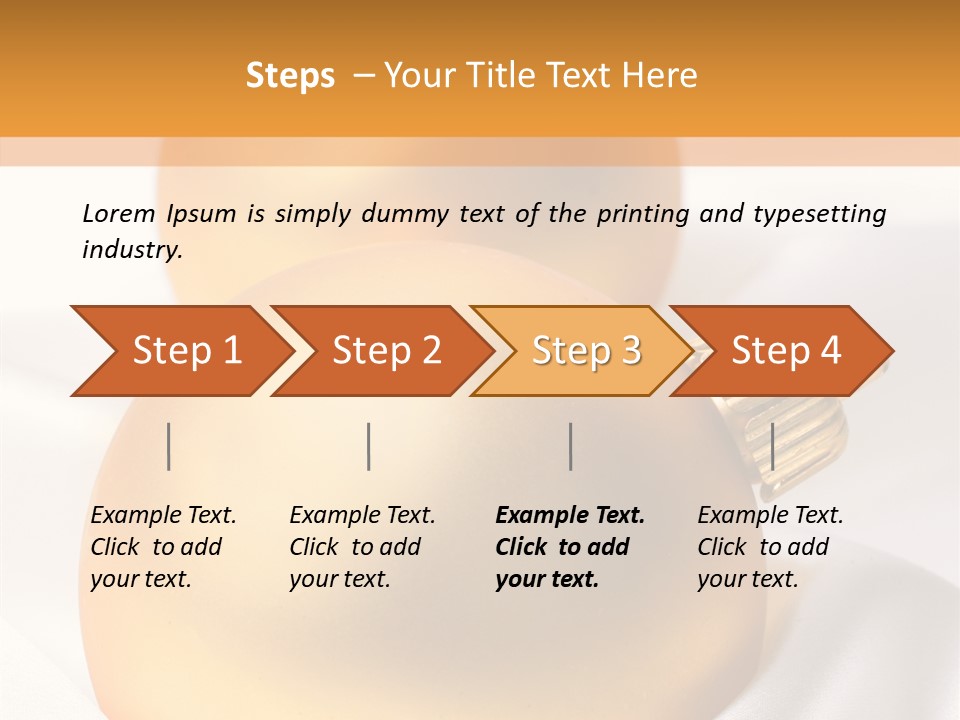 Ball Winter Star PowerPoint Template