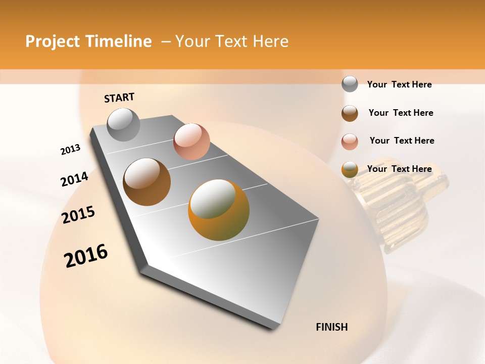 Ball Winter Star PowerPoint Template