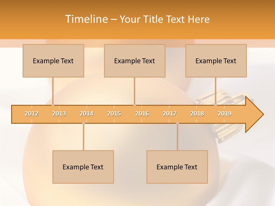 Ball Winter Star PowerPoint Template