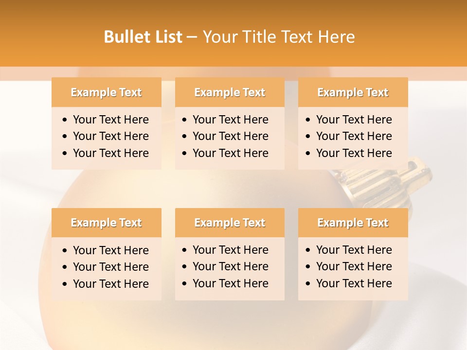 Ball Winter Star PowerPoint Template