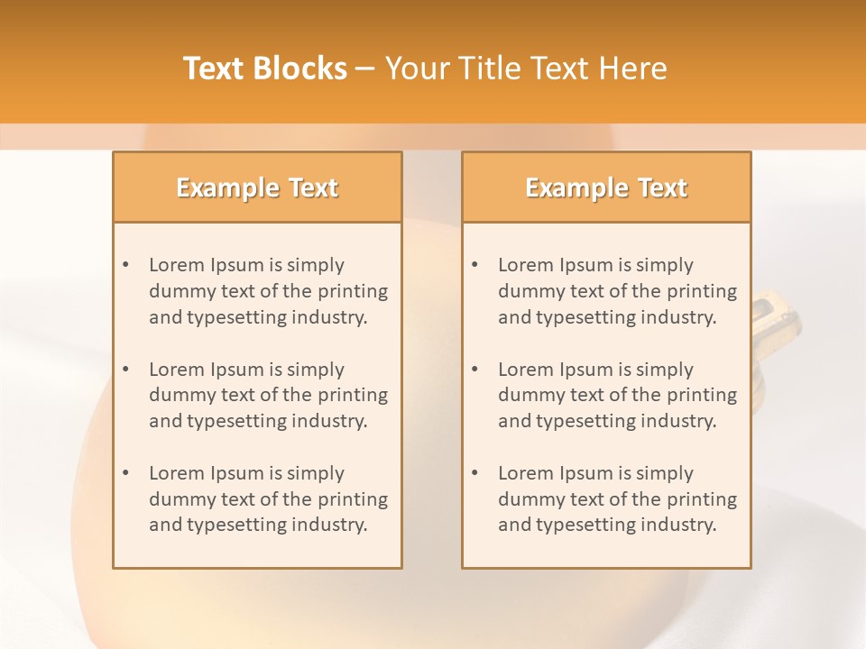 Ball Winter Star PowerPoint Template