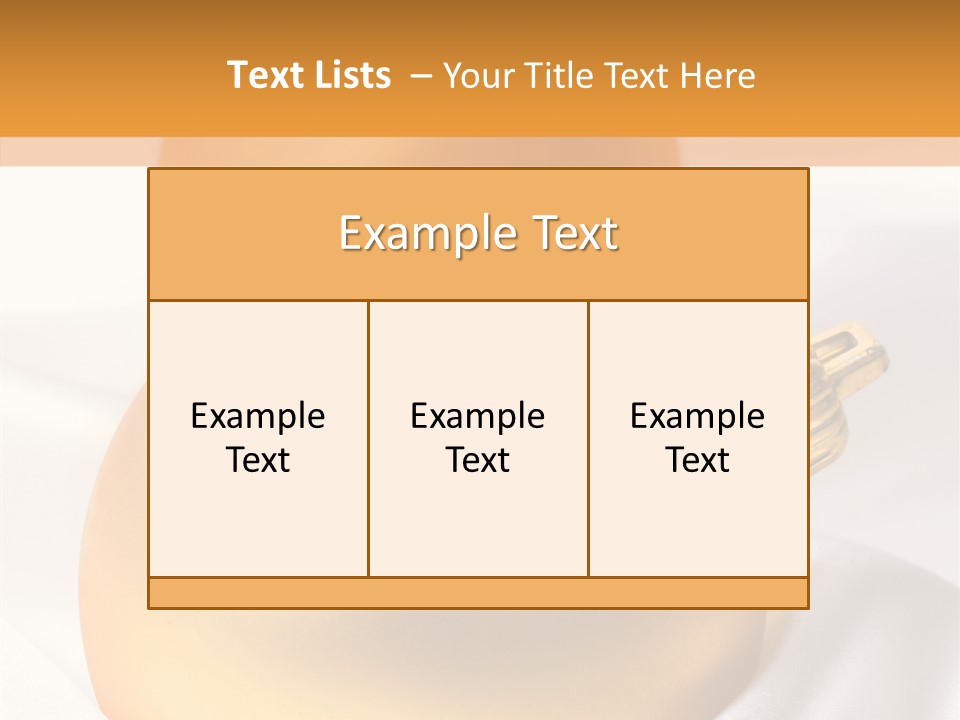 Ball Winter Star PowerPoint Template