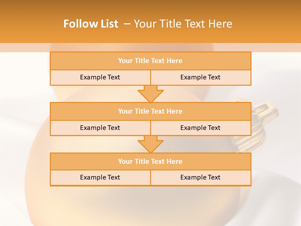Ball Winter Star PowerPoint Template