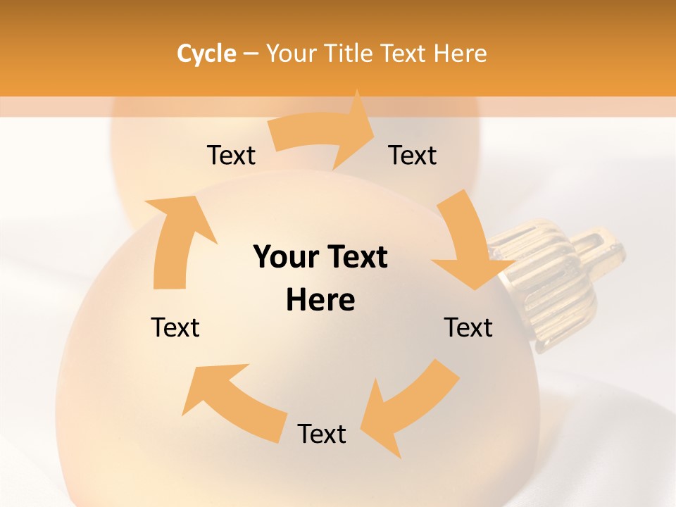 Ball Winter Star PowerPoint Template