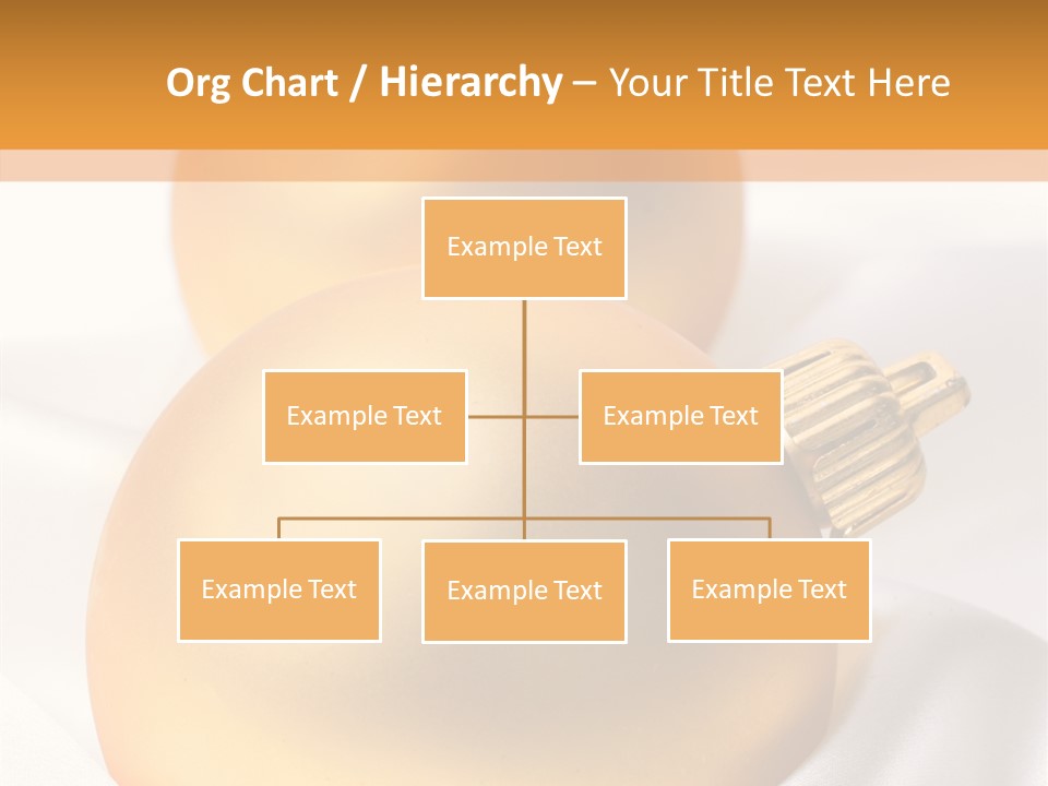 Ball Winter Star PowerPoint Template