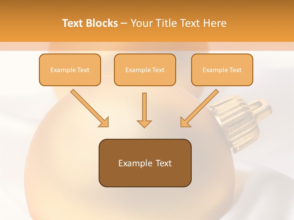 Ball Winter Star PowerPoint Template