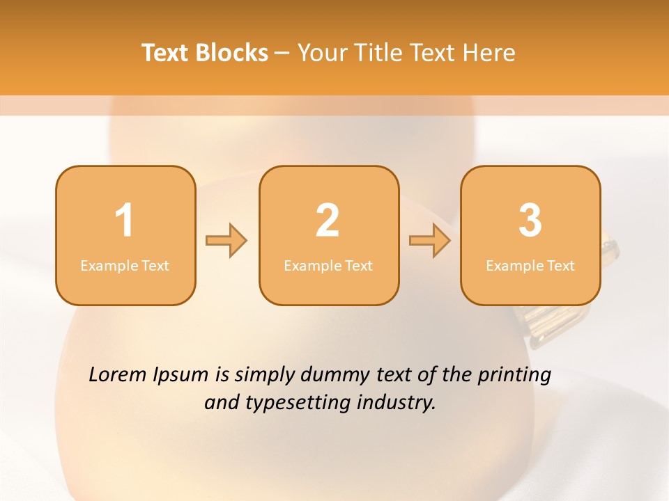 Ball Winter Star PowerPoint Template