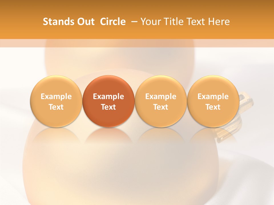 Ball Winter Star PowerPoint Template