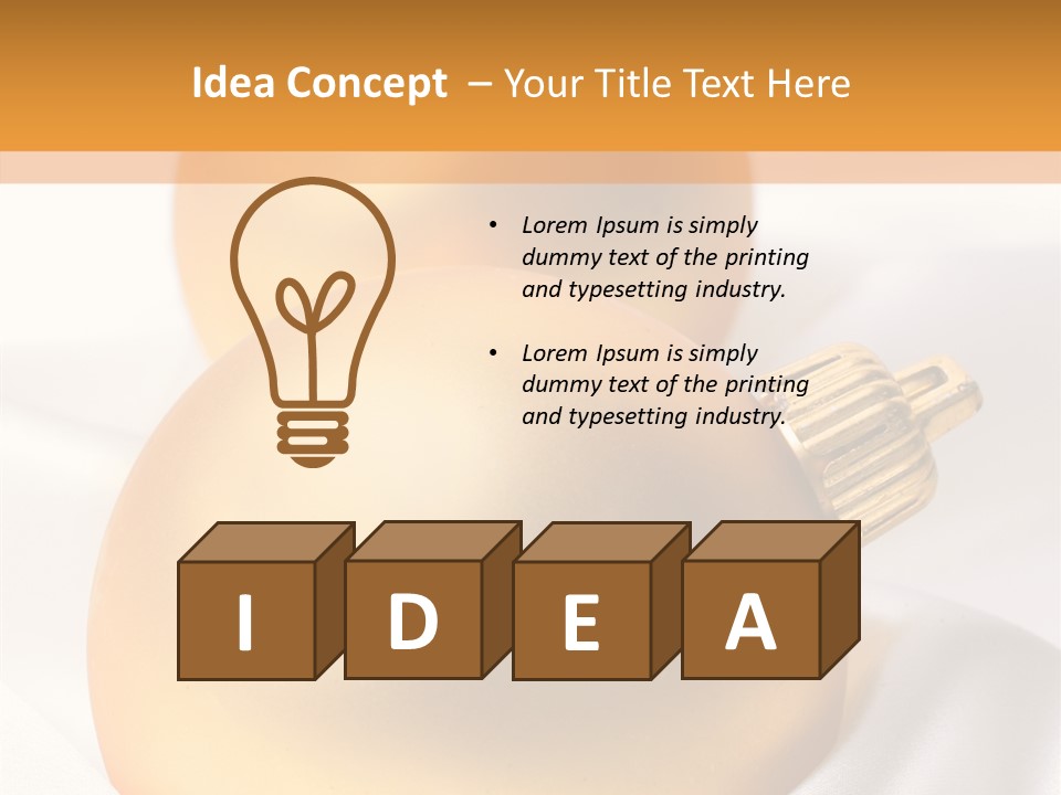 Ball Winter Star PowerPoint Template