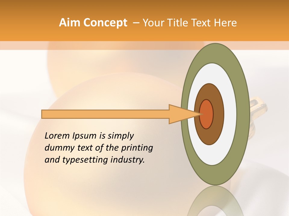 Ball Winter Star PowerPoint Template