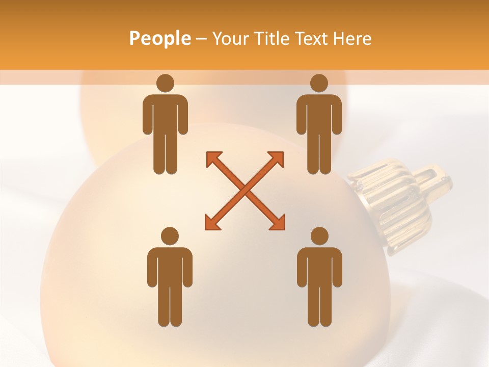 Ball Winter Star PowerPoint Template