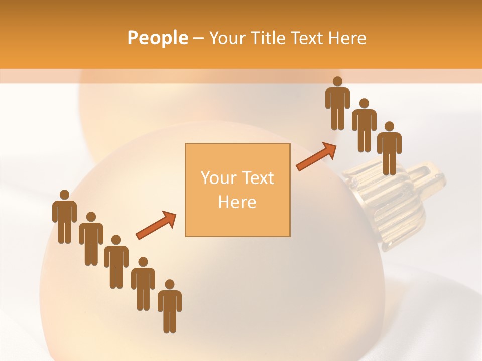 Ball Winter Star PowerPoint Template