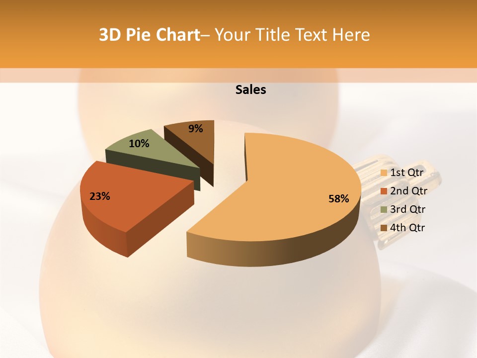 Ball Winter Star PowerPoint Template