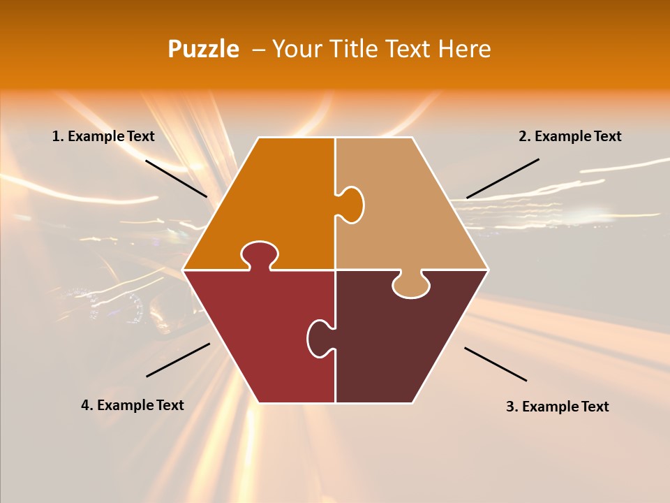 Transportation Road Drive PowerPoint Template