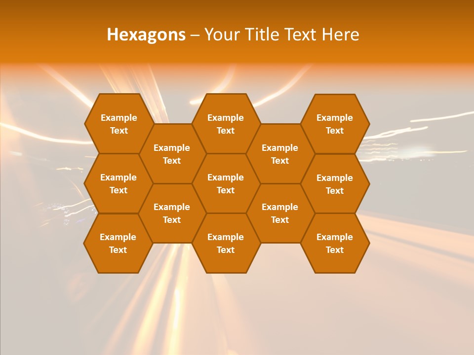 Transportation Road Drive PowerPoint Template