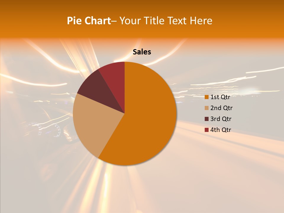 Transportation Road Drive PowerPoint Template