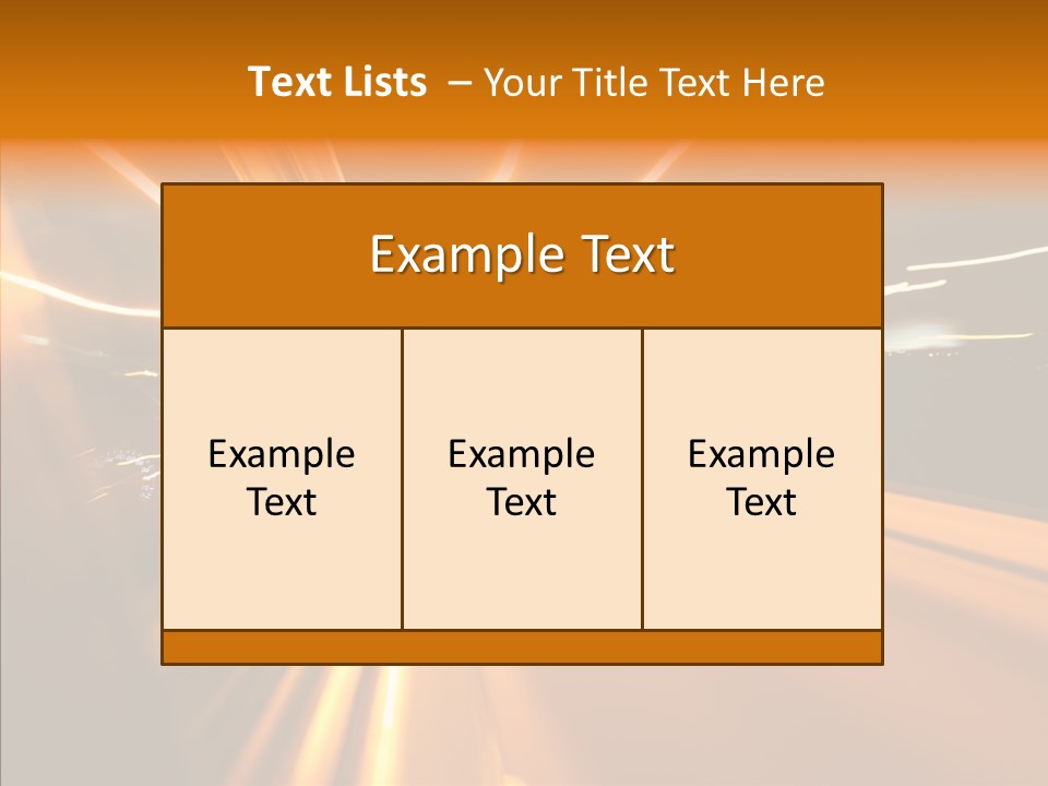 Transportation Road Drive PowerPoint Template
