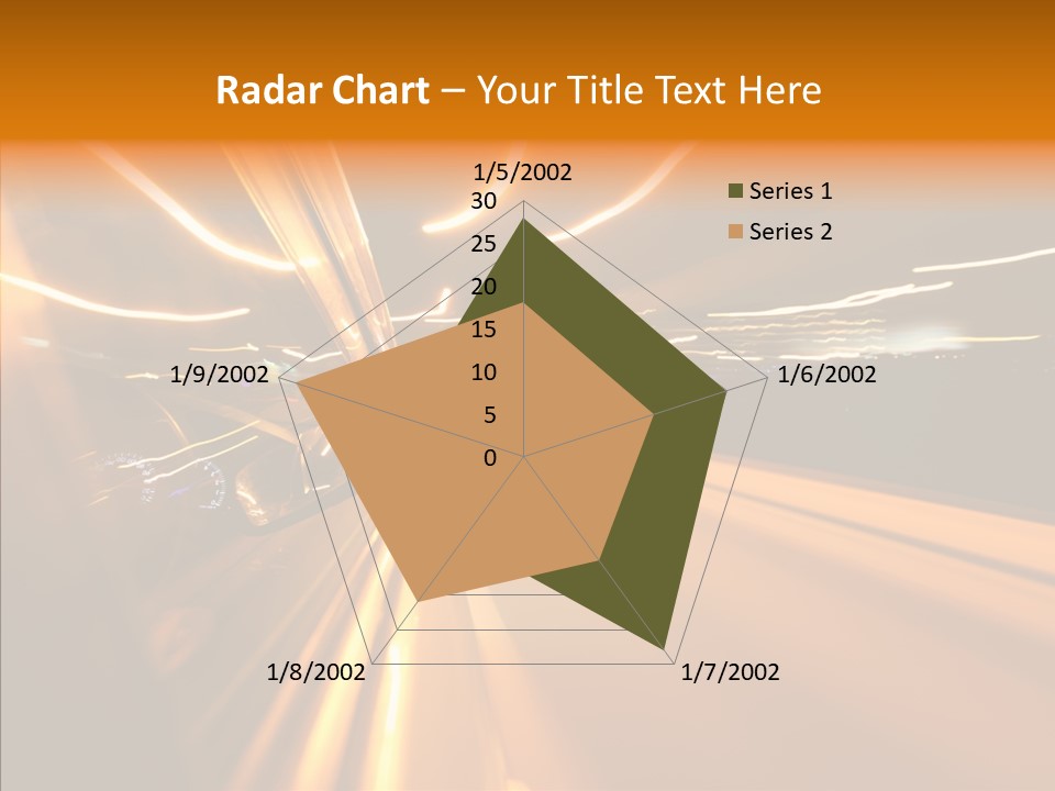 Transportation Road Drive PowerPoint Template