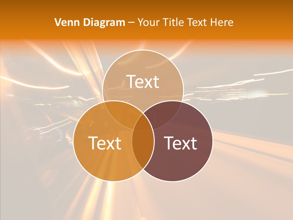 Transportation Road Drive PowerPoint Template