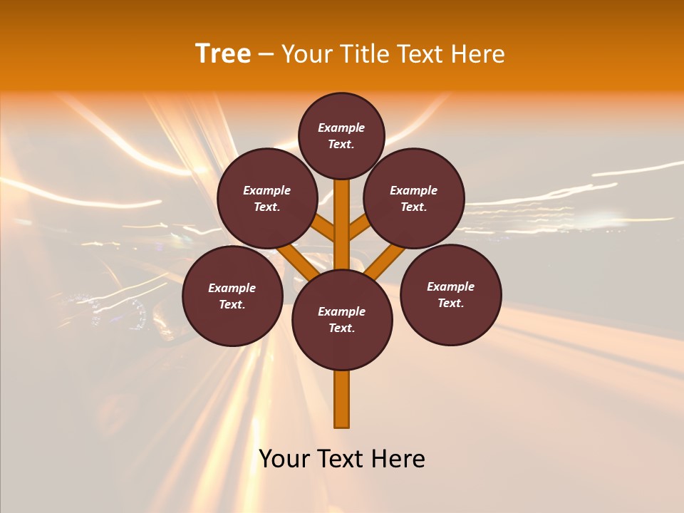 Transportation Road Drive PowerPoint Template