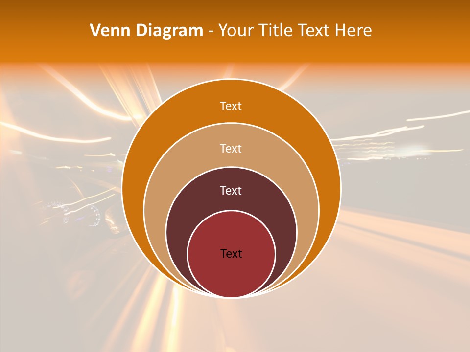 Transportation Road Drive PowerPoint Template