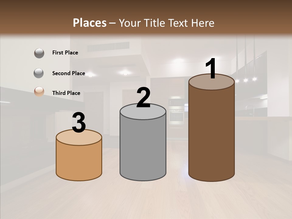 Expensive Decorated Electronics PowerPoint Template