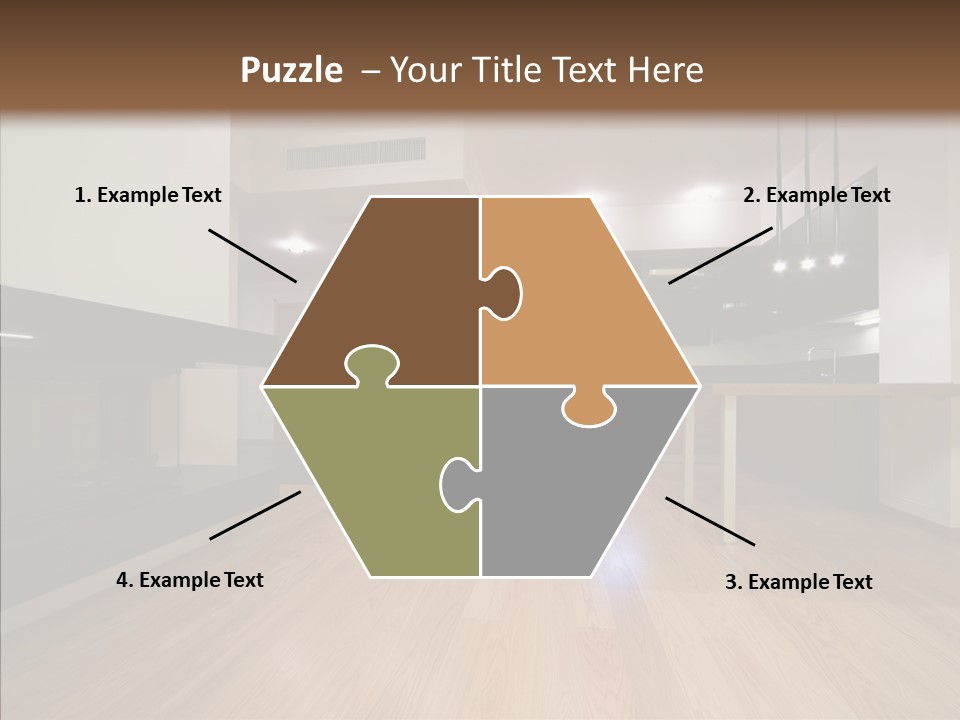 Expensive Decorated Electronics PowerPoint Template