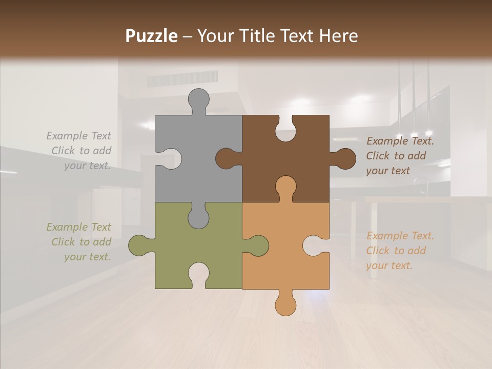 Expensive Decorated Electronics PowerPoint Template