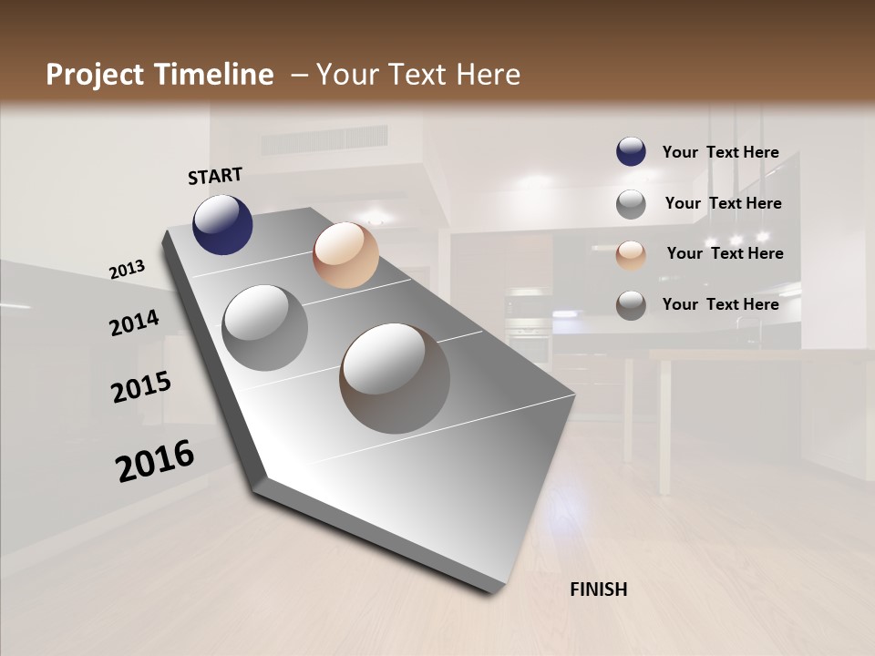 Expensive Decorated Electronics PowerPoint Template