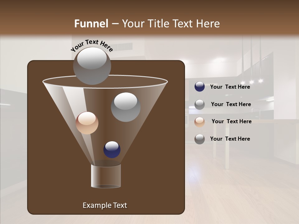 Expensive Decorated Electronics PowerPoint Template