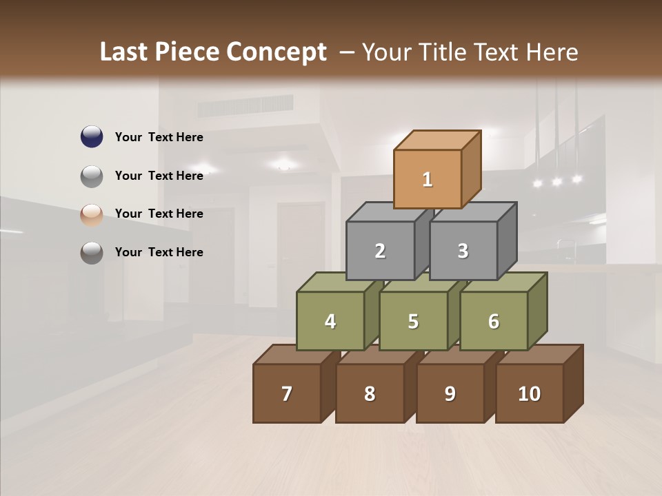 Expensive Decorated Electronics PowerPoint Template