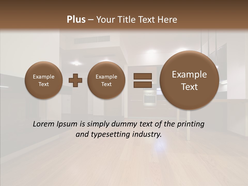 Expensive Decorated Electronics PowerPoint Template