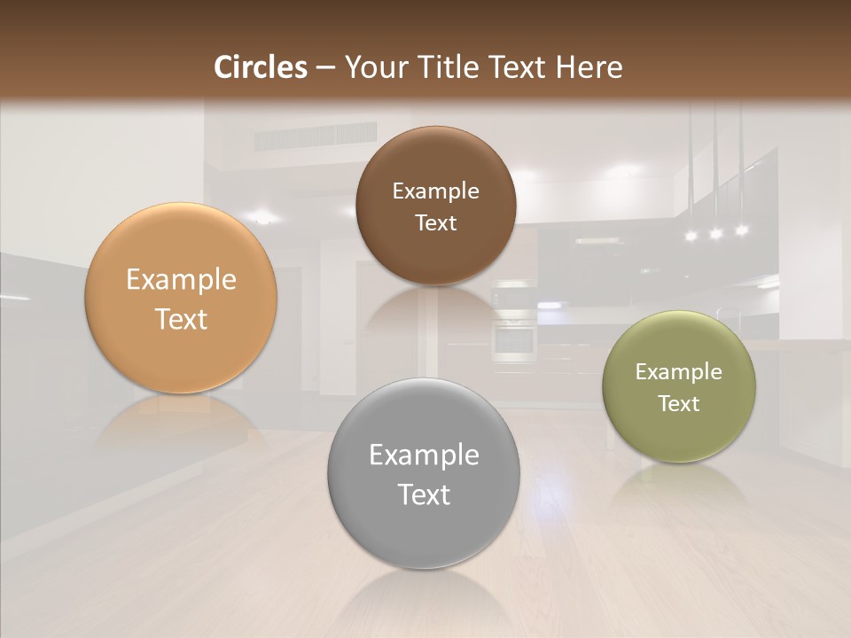 Expensive Decorated Electronics PowerPoint Template