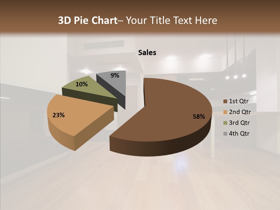 Expensive Decorated Electronics PowerPoint Template