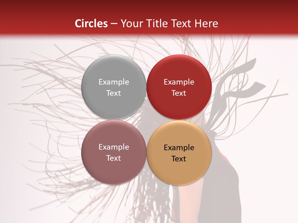 Woman Sensual Fun PowerPoint Template