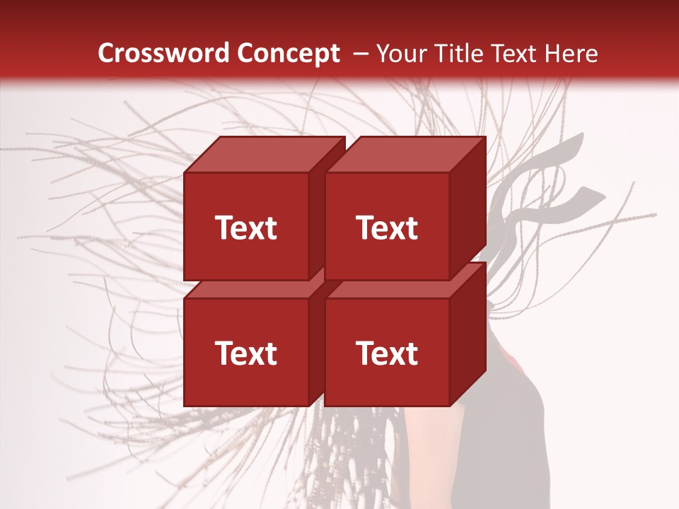 Woman Sensual Fun PowerPoint Template