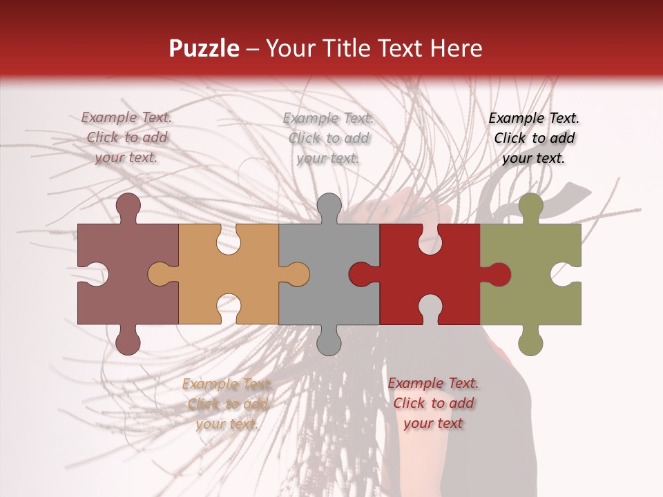 Woman Sensual Fun PowerPoint Template