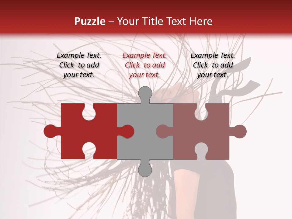 Woman Sensual Fun PowerPoint Template