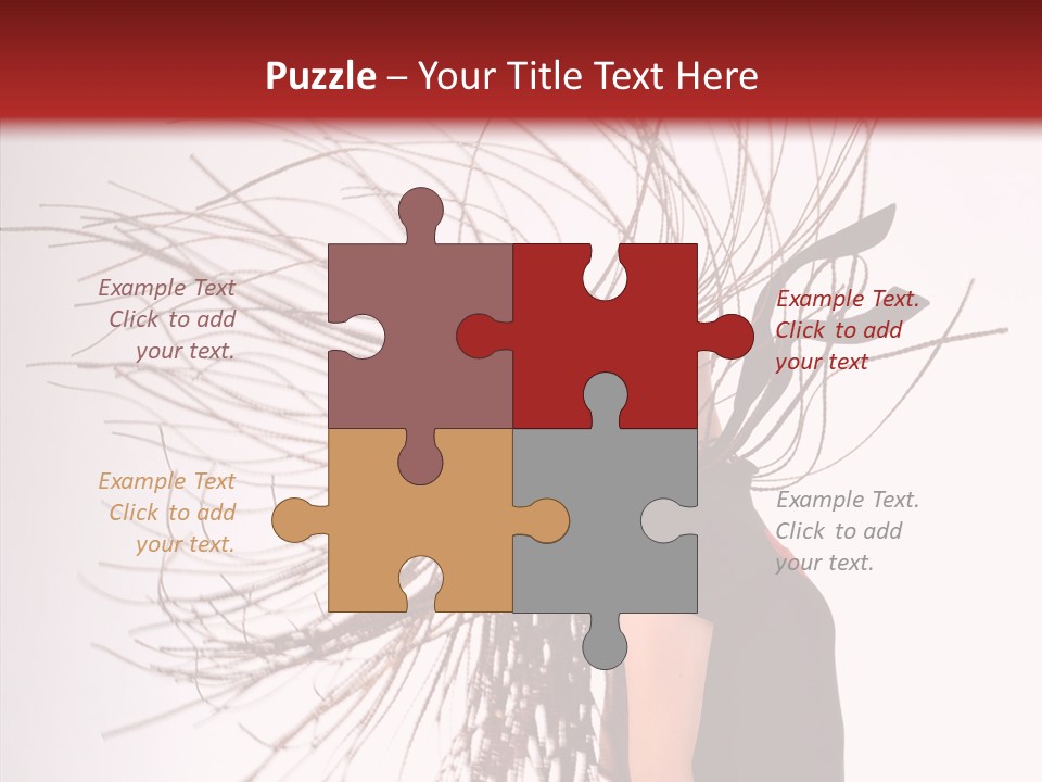 Woman Sensual Fun PowerPoint Template