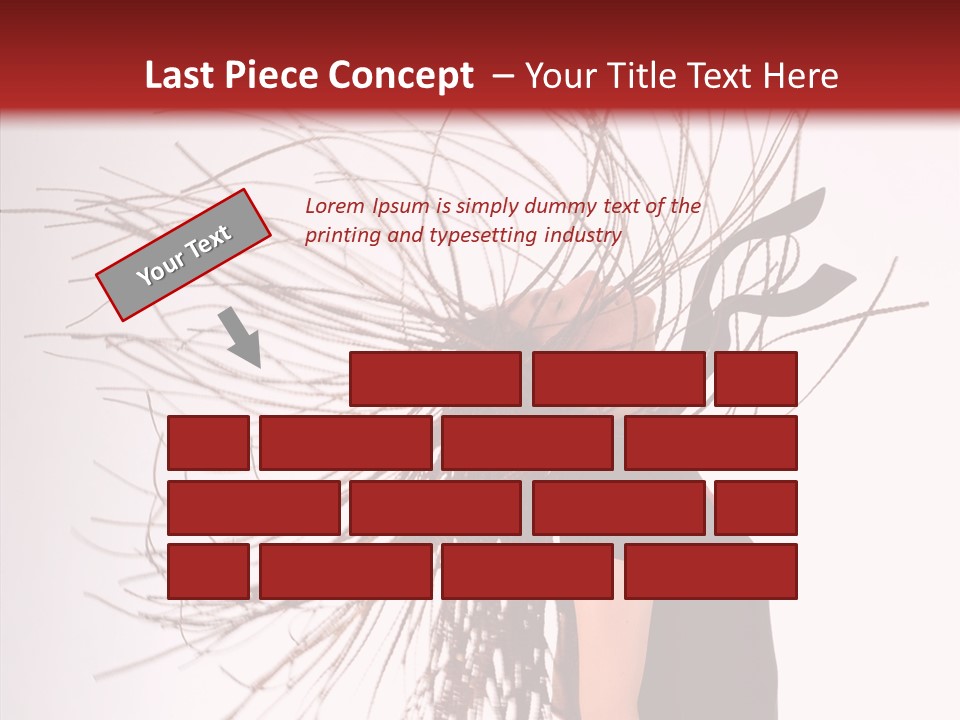 Woman Sensual Fun PowerPoint Template