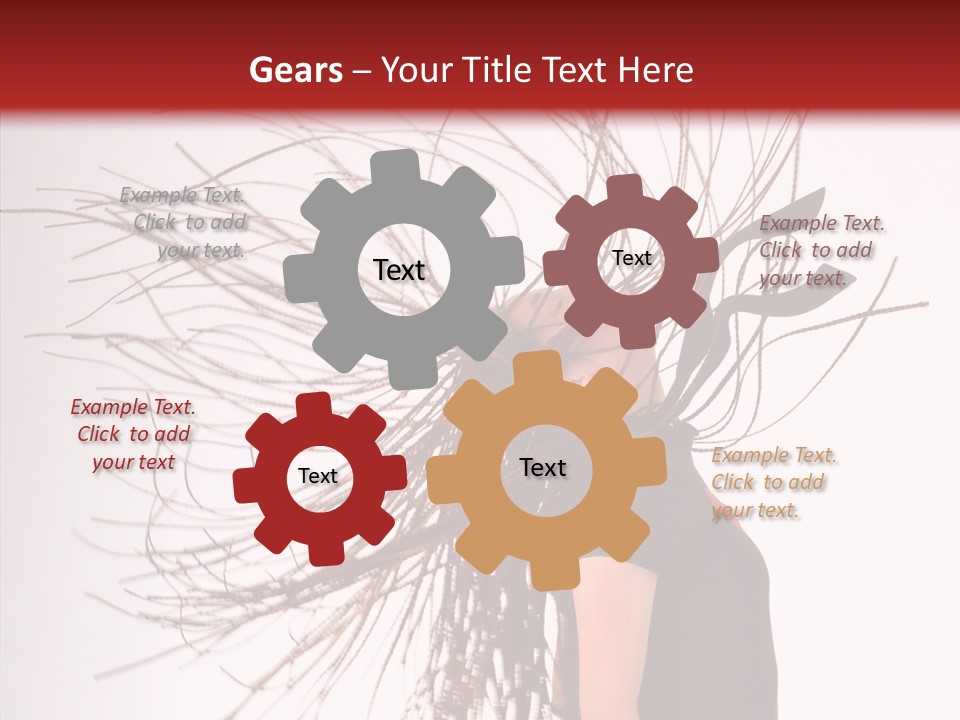 Woman Sensual Fun PowerPoint Template