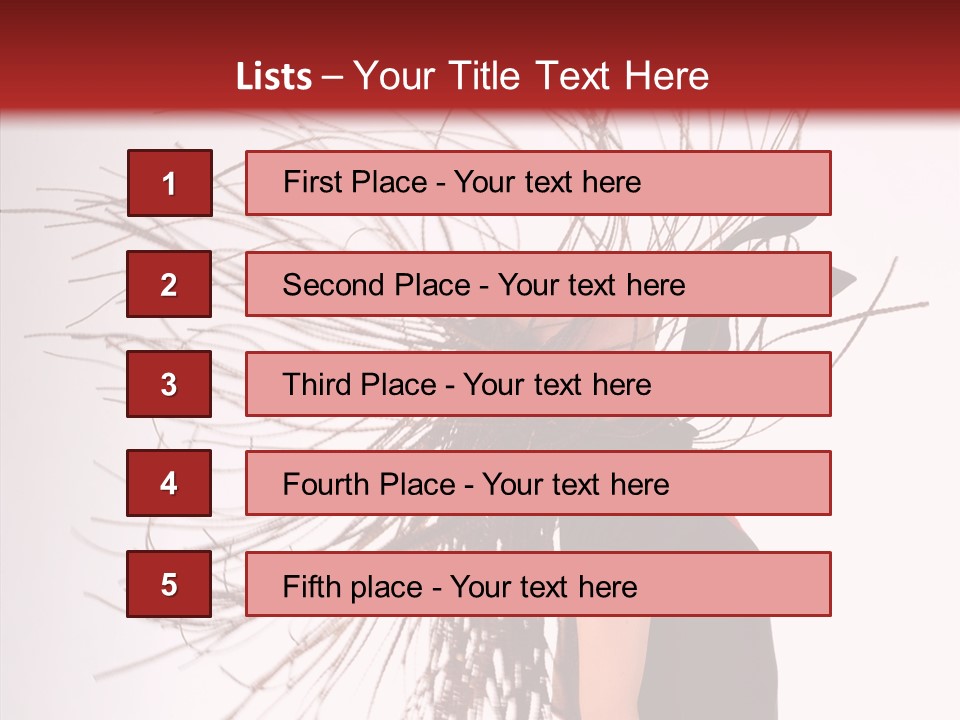 Woman Sensual Fun PowerPoint Template