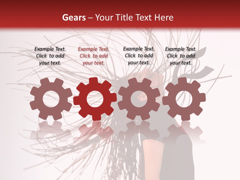 Woman Sensual Fun PowerPoint Template