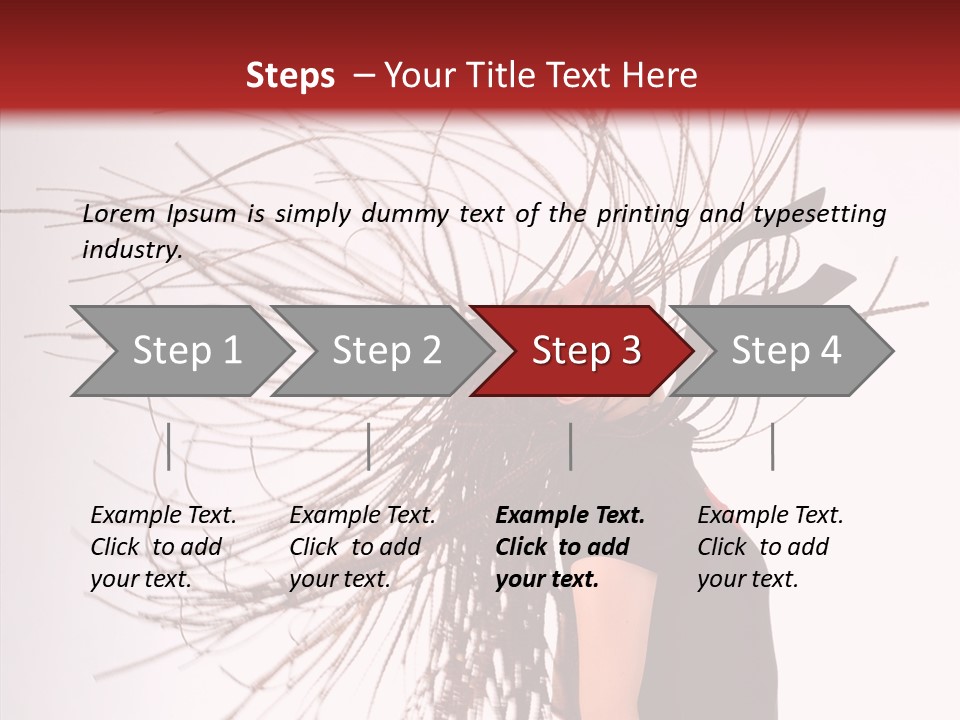 Woman Sensual Fun PowerPoint Template