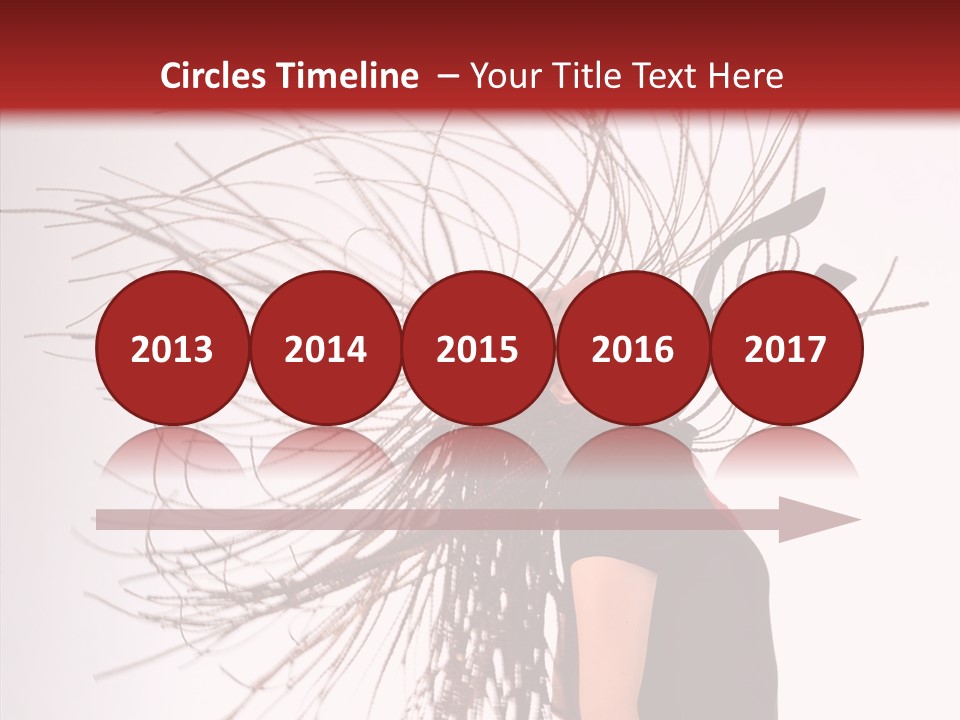 Woman Sensual Fun PowerPoint Template