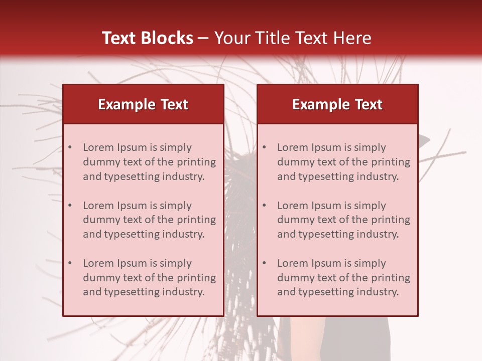 Woman Sensual Fun PowerPoint Template