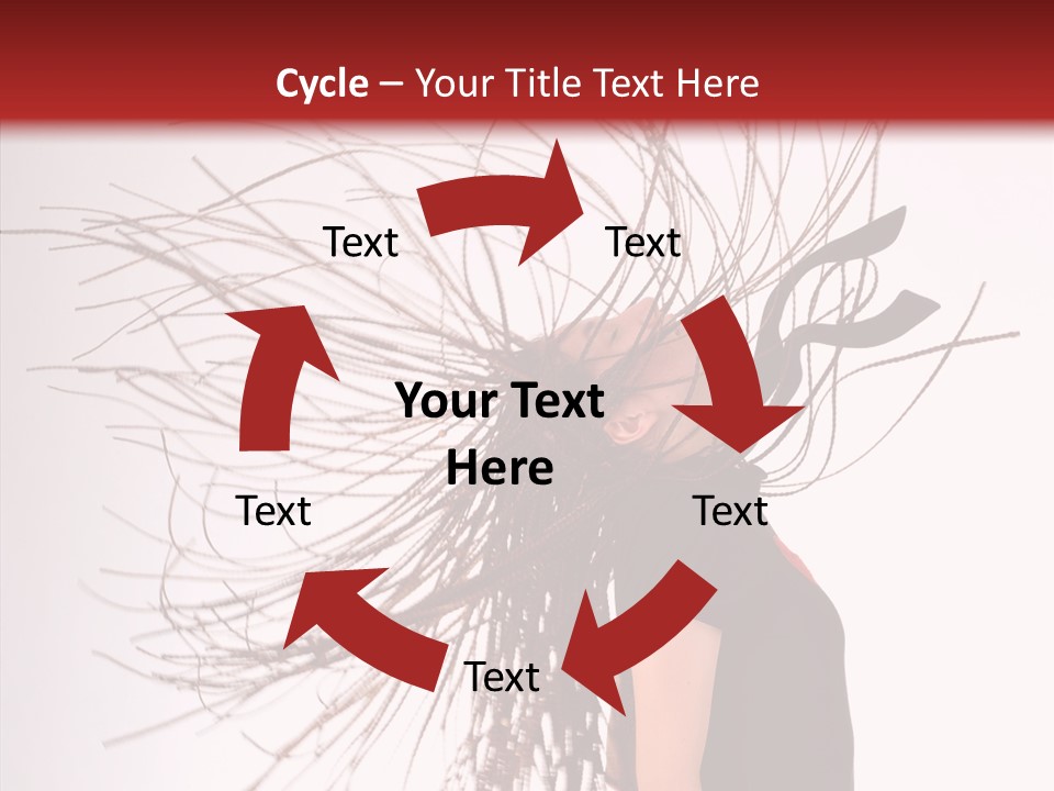 Woman Sensual Fun PowerPoint Template