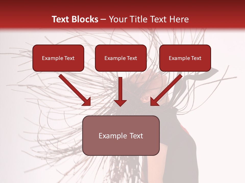 Woman Sensual Fun PowerPoint Template