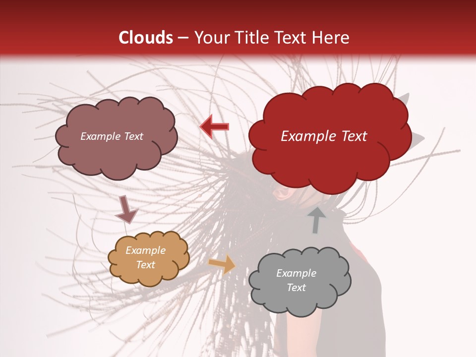 Woman Sensual Fun PowerPoint Template